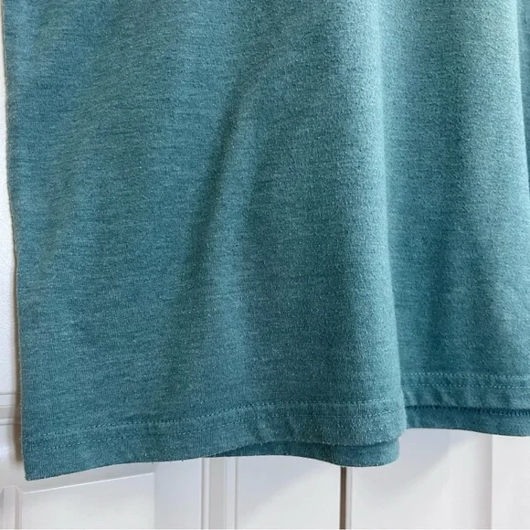Urban Pipeline Mens The Ultimate Tee in Heather Teal, Size L - Picture 6 of 9